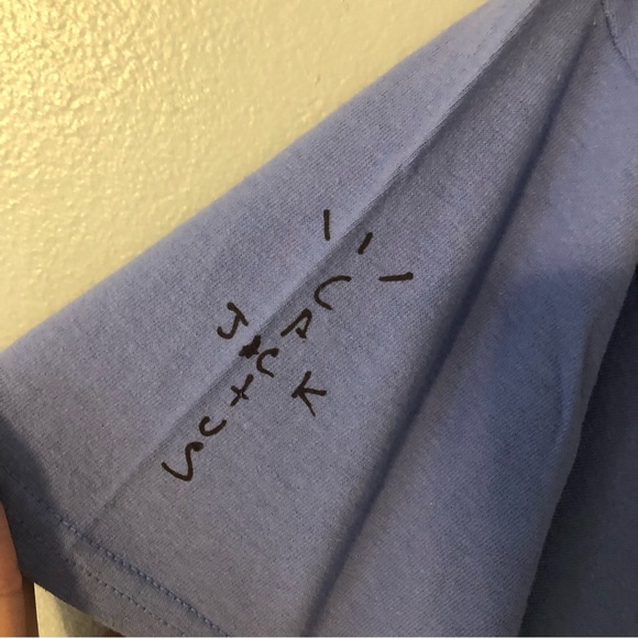 Travis Scott x McDonald’s Menu Mono Logo T-shirt M - Picture 5 of 6